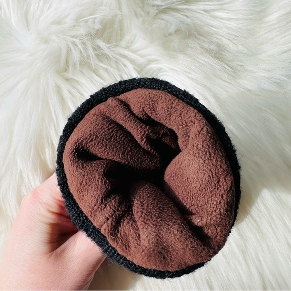 GAP Men’s Leather Gloves L Black - Picture 4 of 9